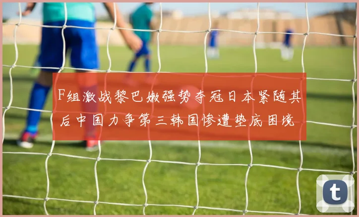 F组激战黎巴嫩强势夺冠日本紧随其后中国力争第三韩国惨遭垫底困境